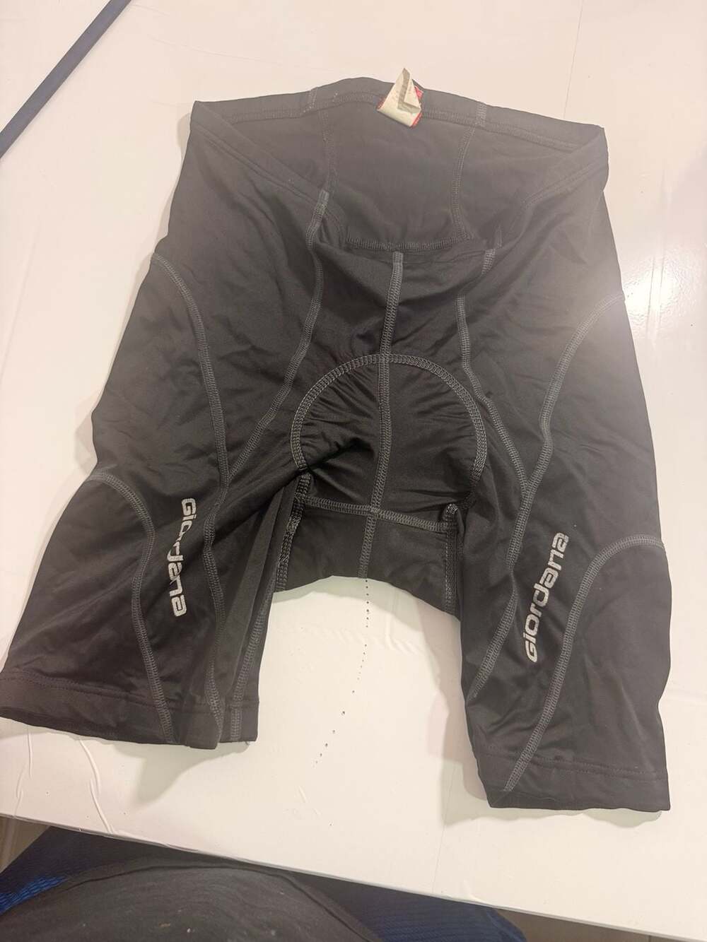 Giordana Cycling Shorts Size M-3-48 Black Padded Bike Chamois